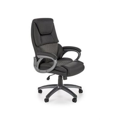 Кресло компьютерное HALMAR STEVEN черный/серый